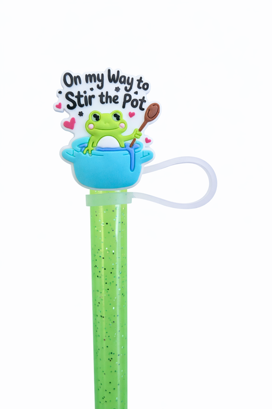 Stir the Pot Straw Topper