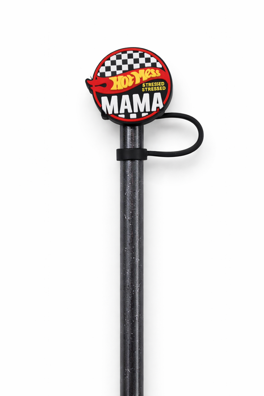 Hot Mess Mama 10mm Straw Topper