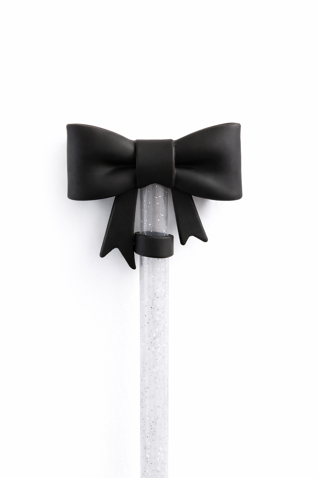 3D Bow 10mm Straw Toppers (Neutral Colors)