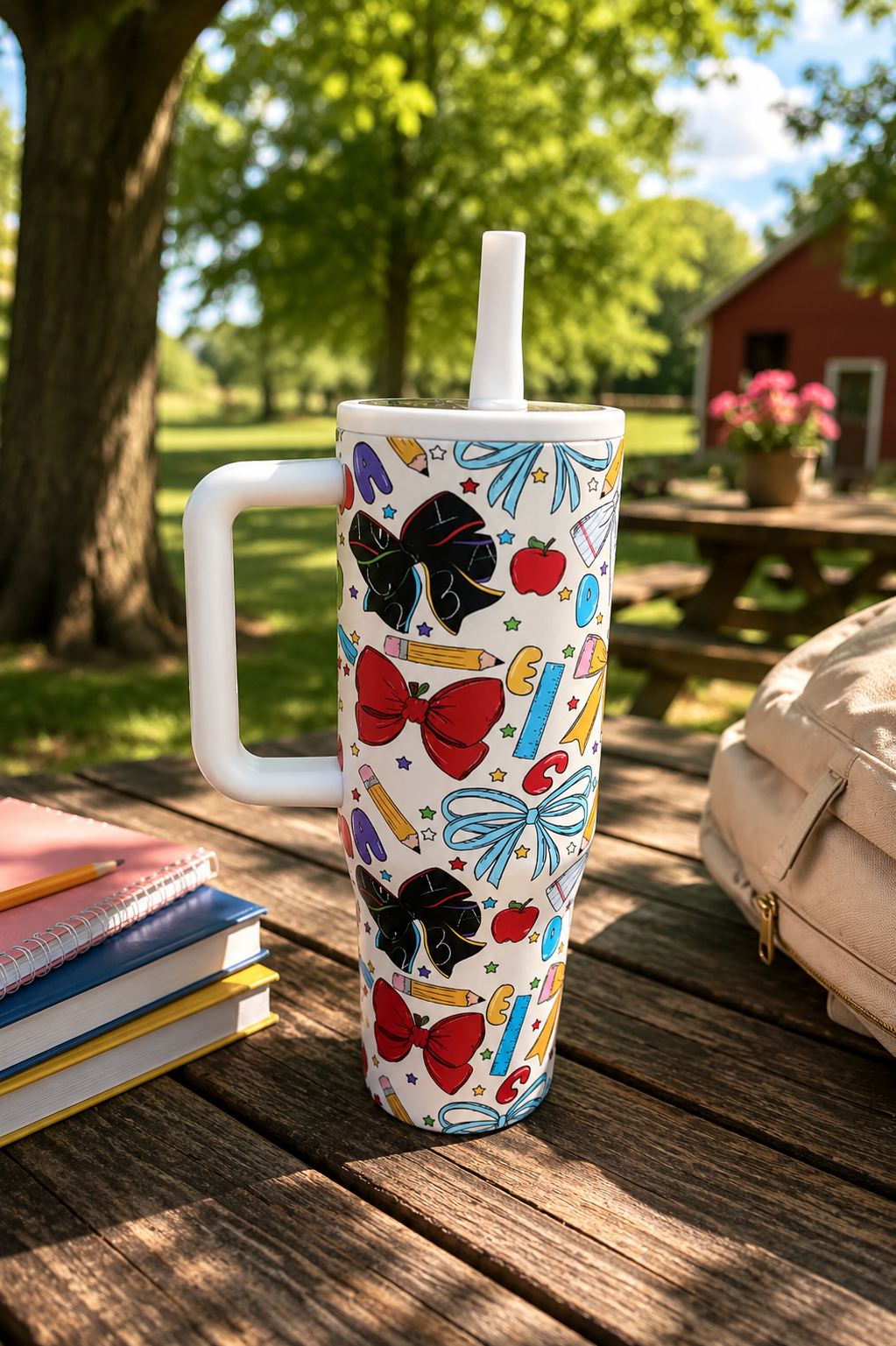 Teacher Life 40 oz Insulated Tumbler