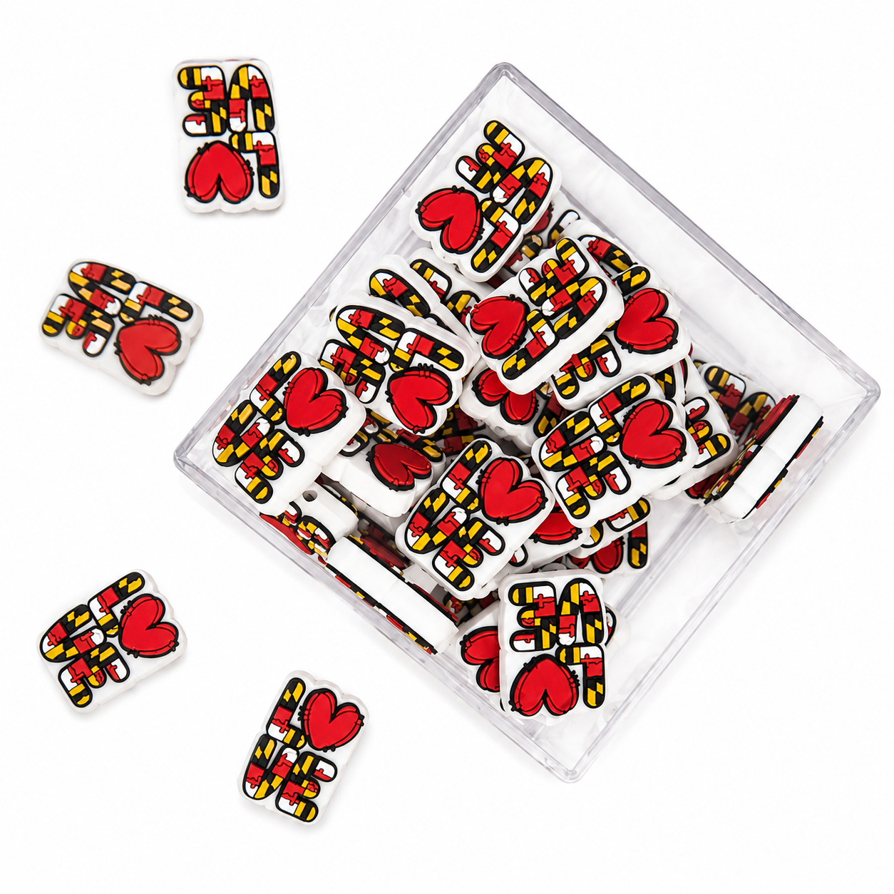 Maryland Silicone Beads
